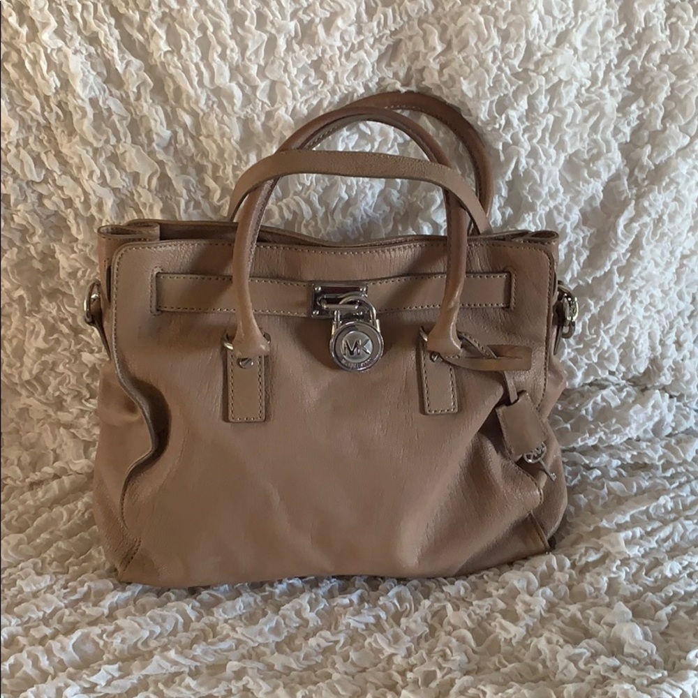 Michael Kors Hamilton Saffiano Leather Satchel